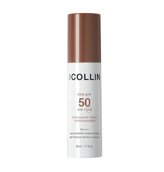 Saules aizsargkrēms ar toni SPF50, 50 ml;G.M.Collin 