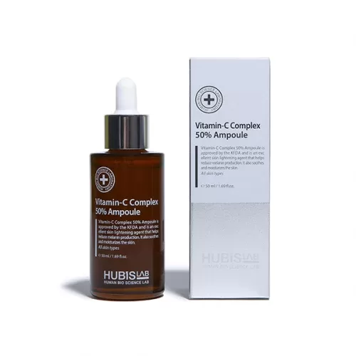 C vitamīna kompleksa 50% ampula, 50 ml Hubislab